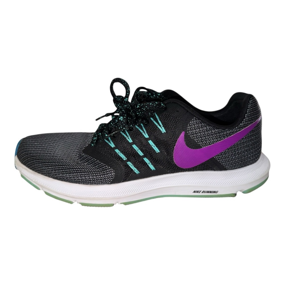 Nike Run Swift SE Running Shoes Black, Purple & Turquoise - Women’s Size 10 - Picture 5 of 13